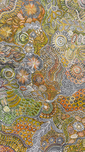 Load image into Gallery viewer, &quot;My Country (Utopia)&quot; Janet Golder Kngwarreye 124cm x 70cm
