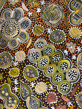 Load image into Gallery viewer, &quot;My Country&quot; Rochelle Bird Mbitjana 97cm x 40cm
