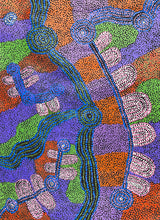 Load image into Gallery viewer, &quot;Pukara&quot; (Umatji Tjitayi) Susan Tjitayi 107cm x 77cm
