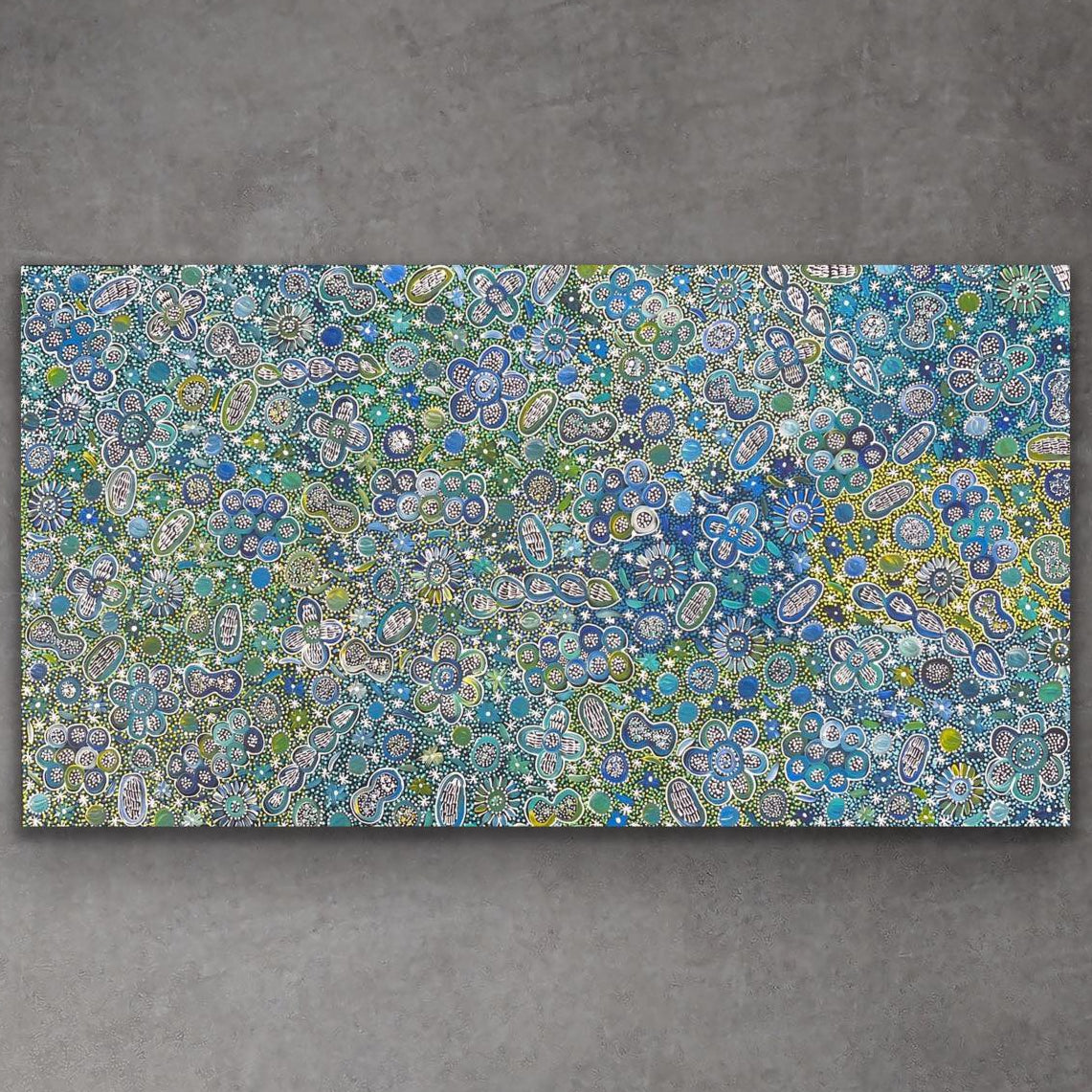 "My Country" Rochelle Bird Mbitjana 199cm x 105cm