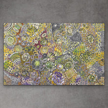 Load image into Gallery viewer, &quot;Bush Yam Dreaming&quot; Janet Golder Kngwarreye 150cm x 91cm *
