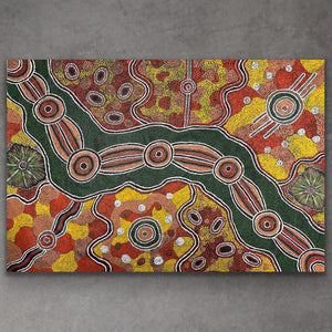 "Ngapari" Barbara Baker 172cm x 116cm