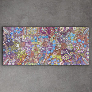 "Bush Plum Dreaming" June Bird 200cm x 87cm