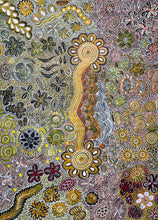 Load image into Gallery viewer, &quot;Bush Flowers&quot; Bernadine Johnson Kemarre 129cm x 96cm
