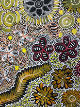 Load image into Gallery viewer, &quot;Bush Flowers&quot; Bernadine Johnson Kemarre 129cm x 96cm
