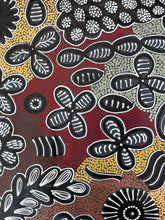 Load image into Gallery viewer, &quot;Bush Flower&quot; Bernadine Johnson Kemarre 144cm x 96cm *
