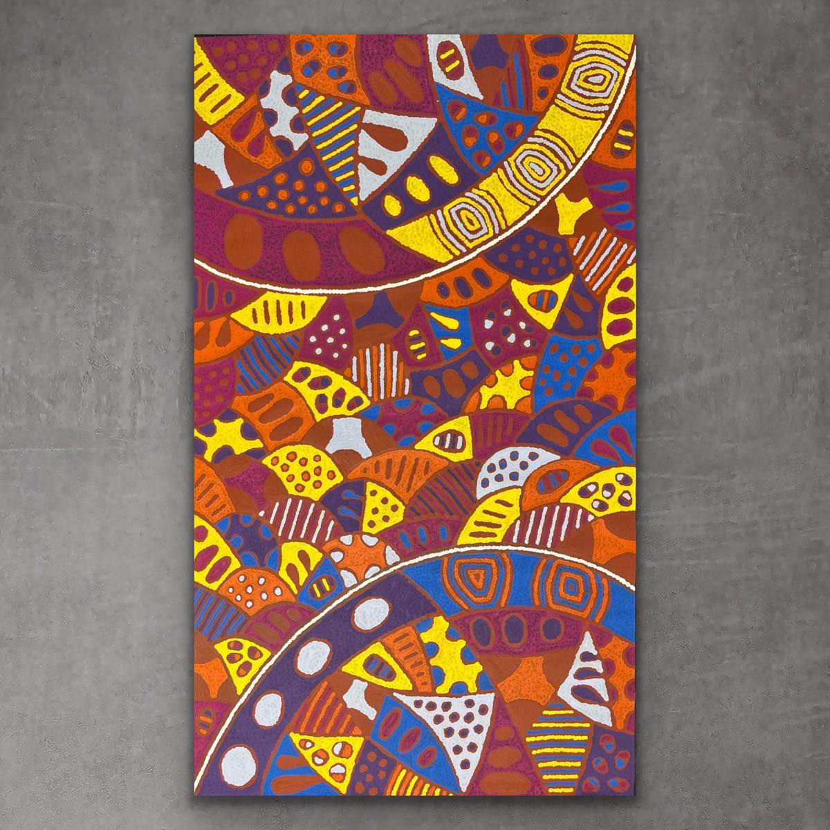 "Minyma Tjukurrpa" Andrea Giles 200cm x 117cm