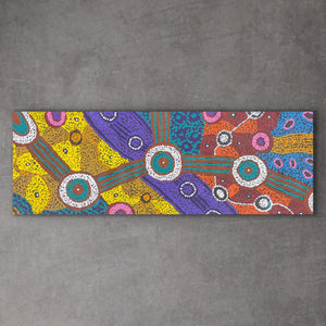 "Minyma Malilu" Philomena Caroll 39cm x 120cm