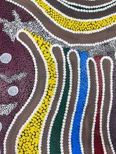 Load image into Gallery viewer, &quot;Ngalyarrpa manu Warnirri&quot; Alice Granites Napanangka 116cm x 93cm
