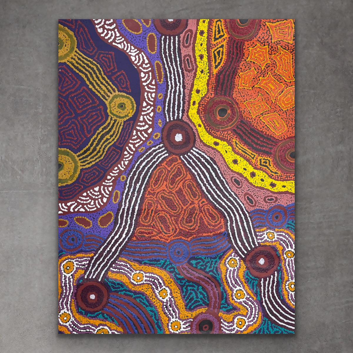 "Minyma Malilu" Philomena Caroll 120cm x 90cm