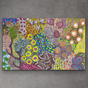 "Awelye" Karen Bird Ngale 149cm x 96cm