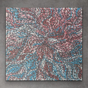 "Bush Medicine Leaves" Rachael Nambula 95cm x 91cm