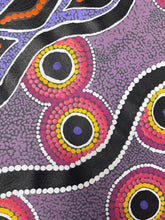 Load image into Gallery viewer, &quot;Warlukurlangu Jukurrpa&quot; (Fire Dreaming) Vivienne Nakamarra Kelly 93cm x 42cm
