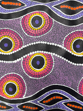 Load image into Gallery viewer, &quot;Warlukurlangu Jukurrpa&quot; (Fire Dreaming) Vivienne Nakamarra Kelly 93cm x 42cm
