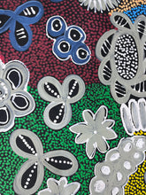 Load image into Gallery viewer, &quot;Bush Flower&quot; Bernadine Johnson Kemarre 92cm x 139cm *
