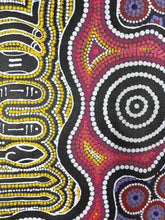 Load image into Gallery viewer, &quot;Warlukurlangu Jukurrpa&quot; (Fire Dreaming) Vivienne Nakamarra Kelly 190cm x 35cm
