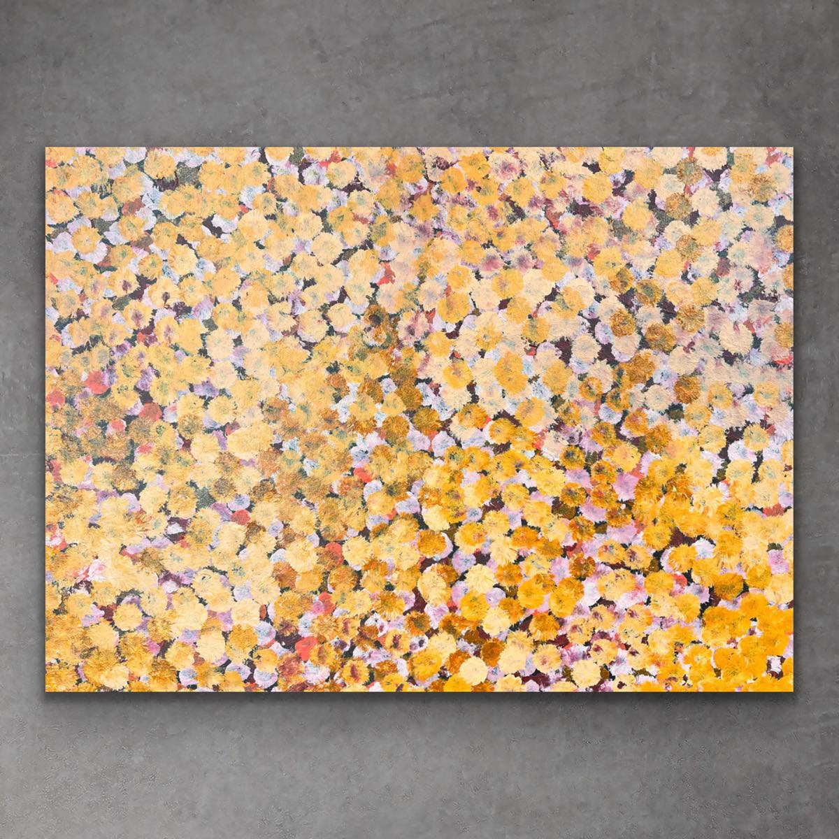 "Bush Plum" Stephen Martin Pitjara 72cm x 53cm