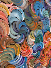 Load image into Gallery viewer, &quot;Bush Medicine leaves&quot; Bernadine Johnson Kemarre 148cm x 97cm

