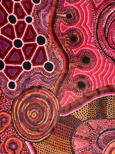 Load image into Gallery viewer, "Mamungari-nya" original Aboriginal painting by Renae Nakamarra Nelson, 199cm x 145cm - authentic Indigenous Australian artwork
