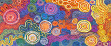 Load image into Gallery viewer, "Piltati Tjukurpa" original Aboriginal painting by Rhoda Tjitayi, 201cm x 85cm - authentic Indigenous Australian artwork
