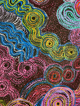 Load image into Gallery viewer, "Pututju Homeland (Caterpillar Dreaming)" original Aboriginal painting by Rhoda Tjitayi, 199cm x 131cm - authentic Indigenous Australian artwork
