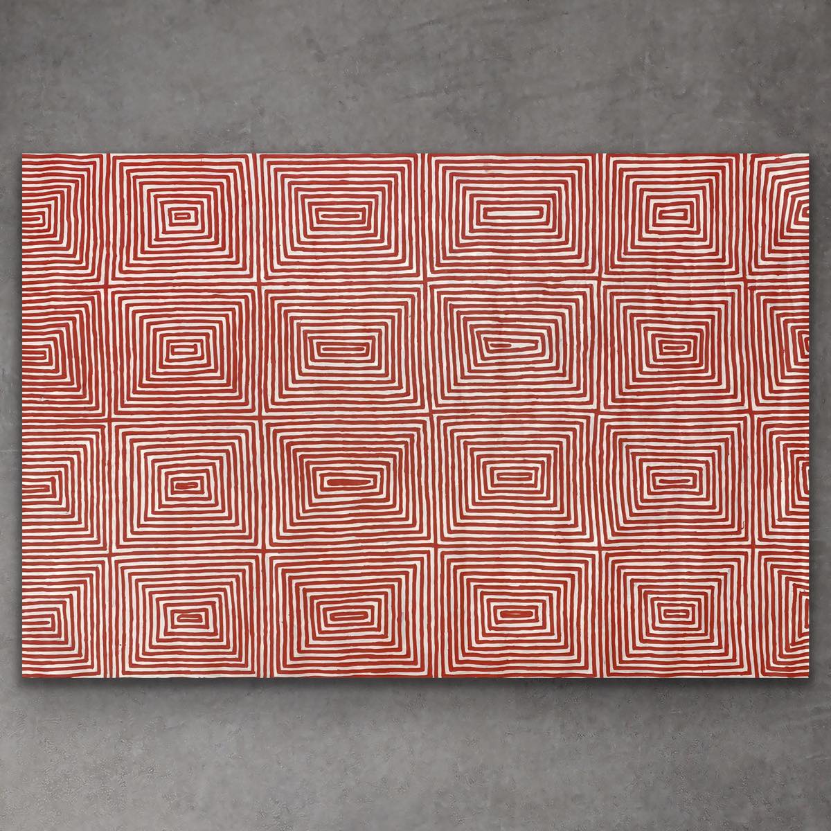 "Tingari" original Aboriginal painting by Eliza Jugadai, 149cm x 95cm - authentic Indigenous Australian artwork