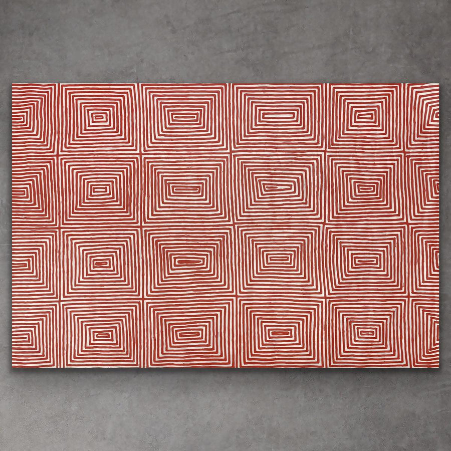 "Tingari" original Aboriginal painting by Eliza Jugadai, 149cm x 95cm - authentic Indigenous Australian artwork