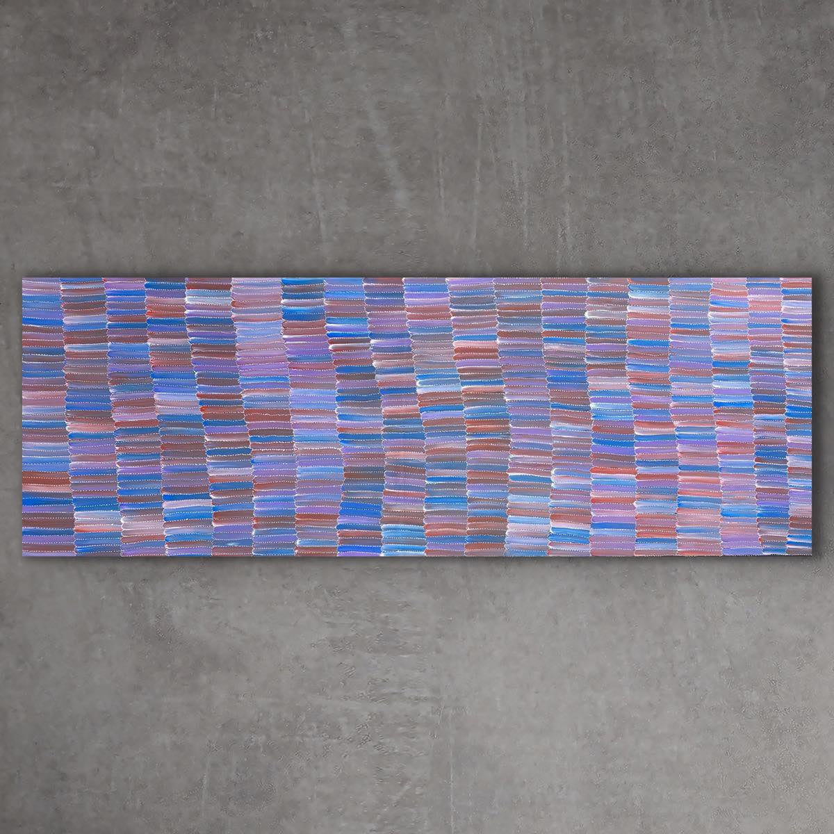 "Yam Dreaming" Jeannie Mills Pwerle 199cm x 70cm