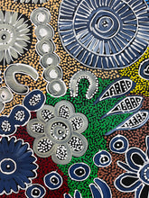 Load image into Gallery viewer, &quot;Bush Flower&quot; Bernadine Johnson Kemarre 92cm x 139cm *
