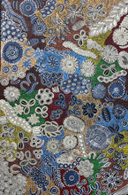 Load image into Gallery viewer, &quot;Bush Flower&quot; Bernadine Johnson Kemarre 92cm x 139cm *
