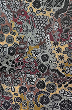 Load image into Gallery viewer, &quot;Bush Flower&quot; Bernadine Johnson Kemarre 144cm x 96cm *
