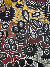 Load image into Gallery viewer, &quot;Bush Flower&quot; Bernadine Johnson Kemarre 144cm x 96cm *
