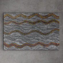 Load image into Gallery viewer, &quot;Seed Dreaming&quot; Marshall Jangala Robertson 78cm x 51cm
