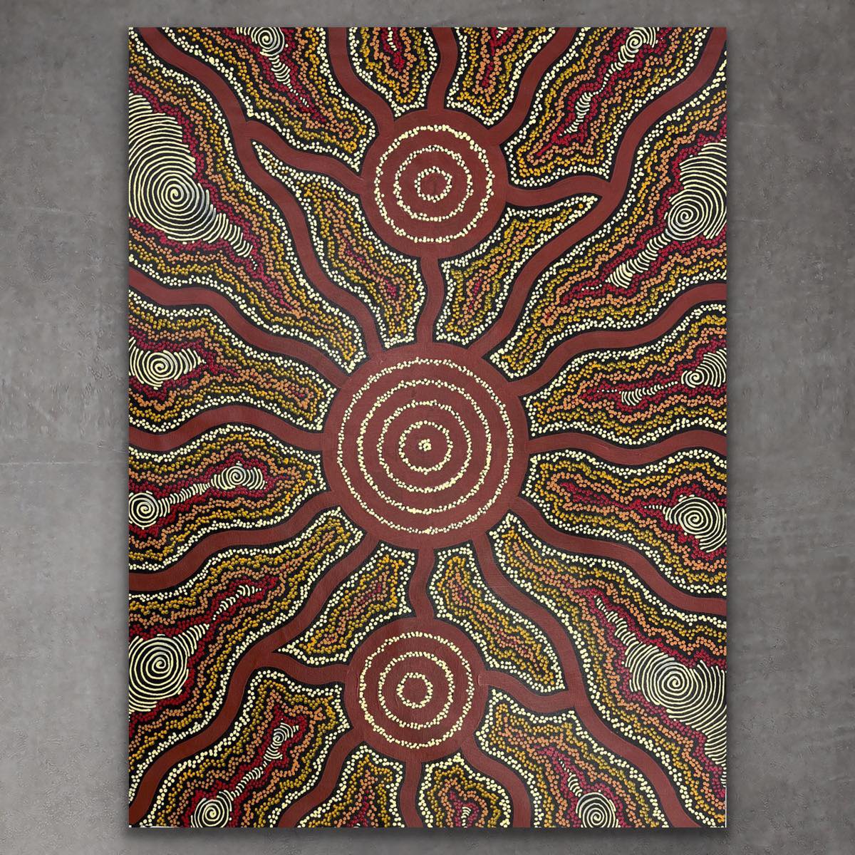 "My Country" Farron Furber Jampitjinpa 120cm x 89cm