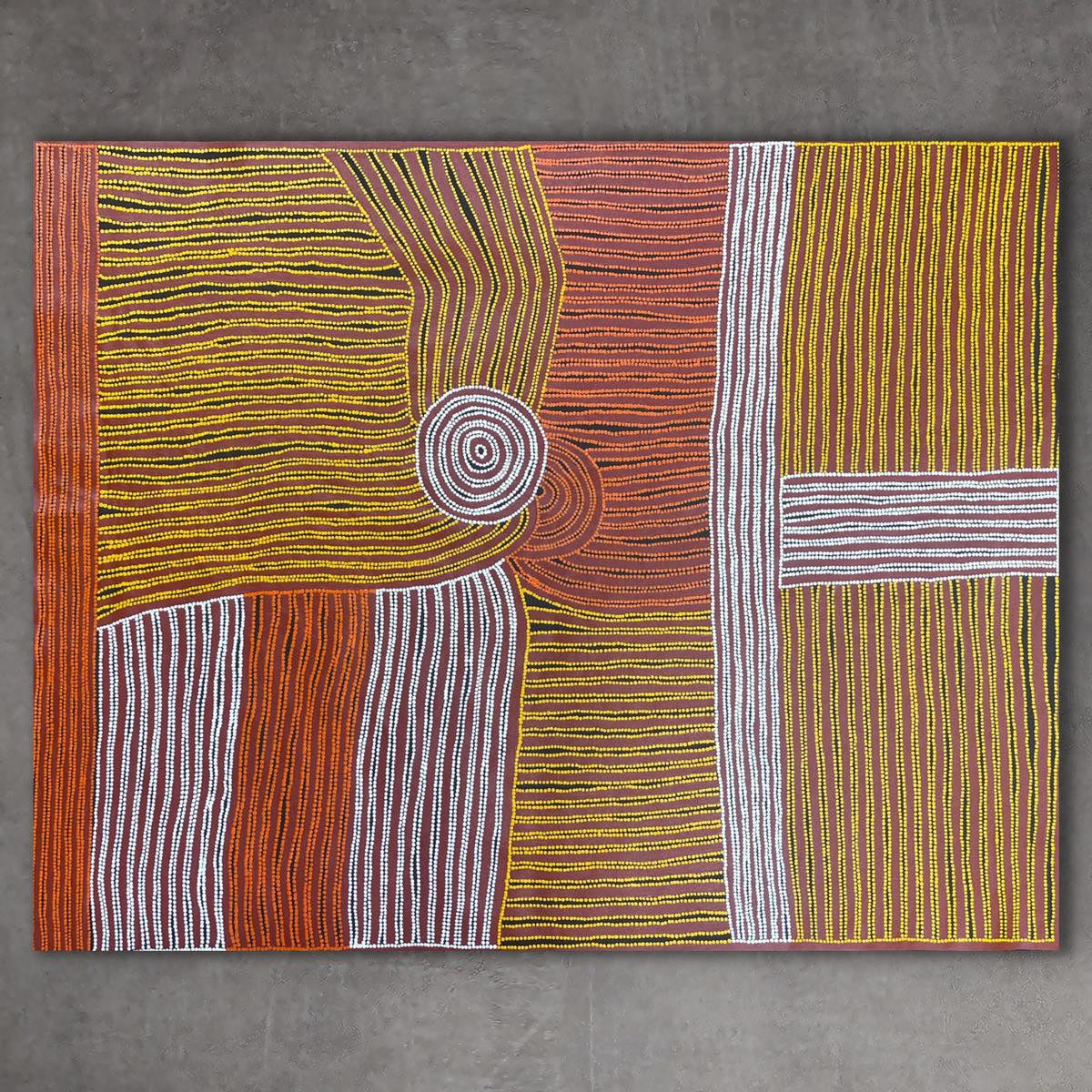"Tjilkamata Tjukurrpa" Rosemary Porter 107cm x 94cm
