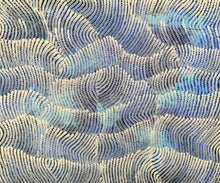 Load image into Gallery viewer, "Sand Dunes in the Milky Way" original Aboriginal painting by Maureen Nampijinpa Hudson, 79cm x 66cm - authentic Indigenous Australian artwork
