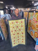 Load image into Gallery viewer, &quot;Water Dreaming&quot; Dulcie Nangala Frank 116cm x 78cm
