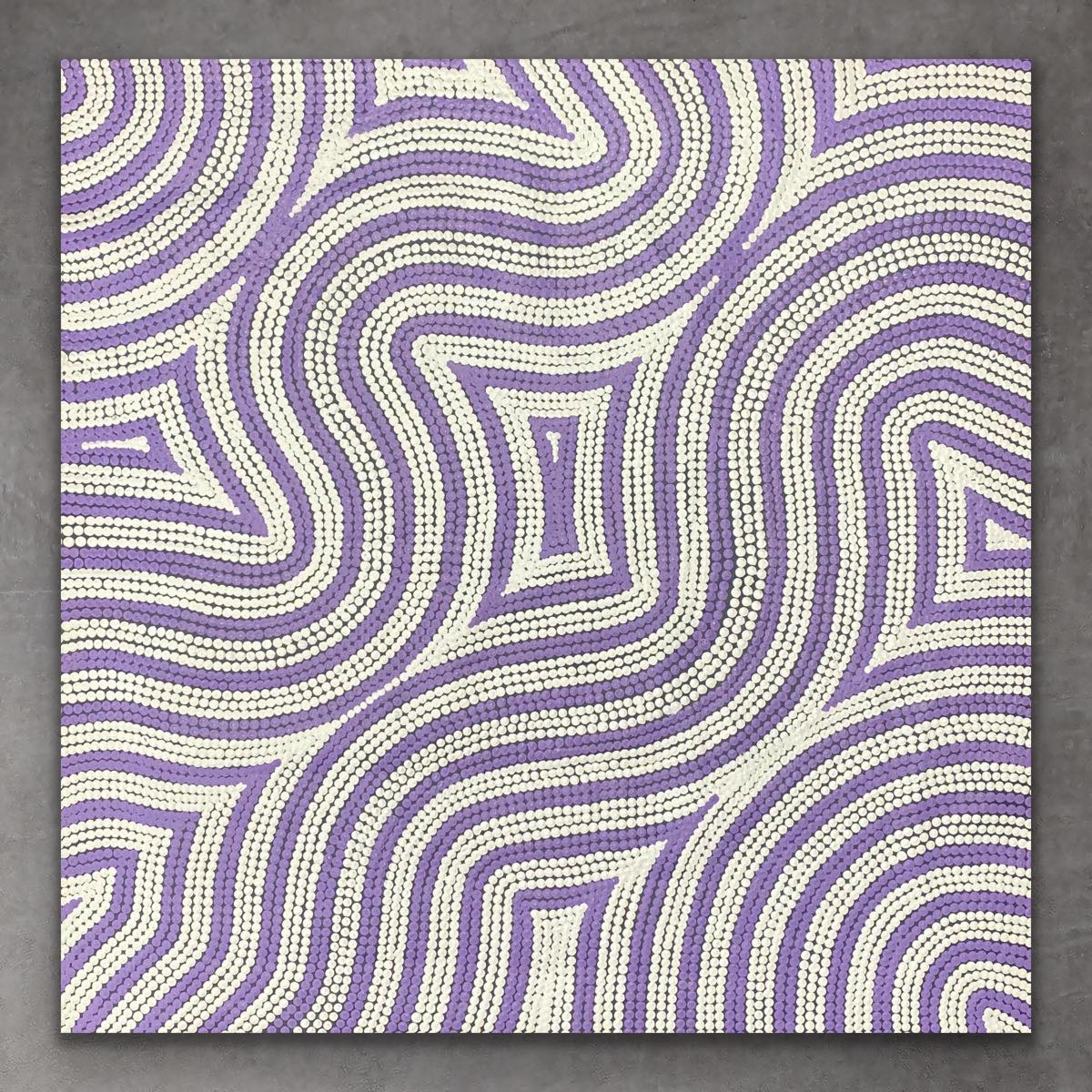"Sand Dunes (Tali)" Gwenda Turner Nungurrayi 76cm x 74cm