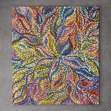 Load image into Gallery viewer, &quot;Medicine Leaves&quot;  Rosemary Pitjara 91cm x 108cm
