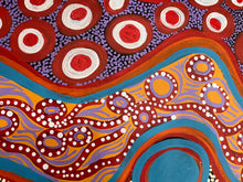 Load image into Gallery viewer, &quot;Pupu&quot; (Waterholes) Joanne Ken 199x 88cm *
