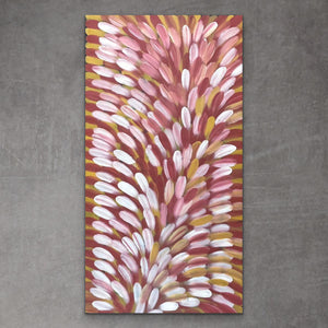"Bush Medicine Leaves" Esther Haywood 200cm x 108cm