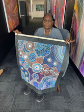 Load image into Gallery viewer, "My Country (Utopia)" Janet Golder Kngwarreye 61cm x 61cm
