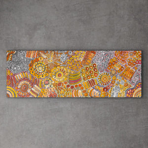 "My Country" Rochelle Bird Mbitjana 153cm x 53cm