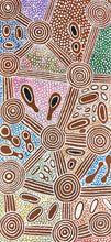 Load image into Gallery viewer, &quot;Yalka Manua Kanga Dreaming&quot; Molly Nambitjimba Peterson 205cm x 95cm
