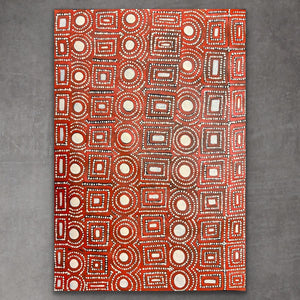 "Water Dreaming" Emma Nakamarra Nelson 101cm x 70cm
