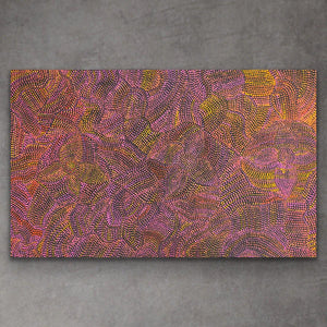 "Bush Flower" Joy Pitjara 153cm x 95cm