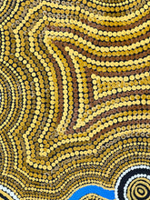 Load image into Gallery viewer, &quot;Waterholes Around Oodnadatta&quot; (Waterhole Dreaming) Felicia Wilson 100cm x 150cm
