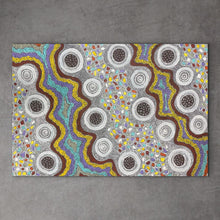 Load image into Gallery viewer, &quot;Budgerigar Dreaming&quot; Gwenda Turner Nungurrayi 80cm x 117cm
