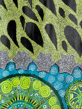 Load image into Gallery viewer, &quot;Bush Leaves&quot; Kianne Nakamarra Williams 129cm x 80cm
