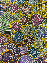 Load image into Gallery viewer, &quot;Bush Flower&quot; Bernadine Johnson Kemarre 150cm x 100cm
